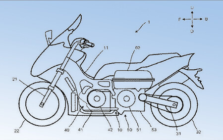 Una Yamaha TMAX eléctrica de rango extendido podría estar en camino, o al menos eso indican estas patentes