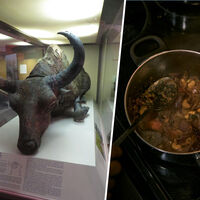 En 1979 un paleontólogo descubrió un bisonte que llevaba 50.000 años congelado. Luego hizo lo más lógico: comérselo