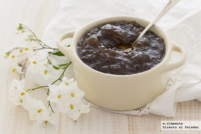 mermelada de higos con azúcar moreno