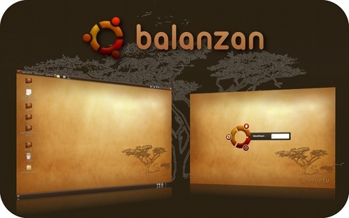 Balanzan Ubuntu Theme