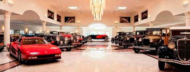 Si te sobran 109 millones esta mansión tiene un museo de coches incluido, taller y hasta mecánico personal