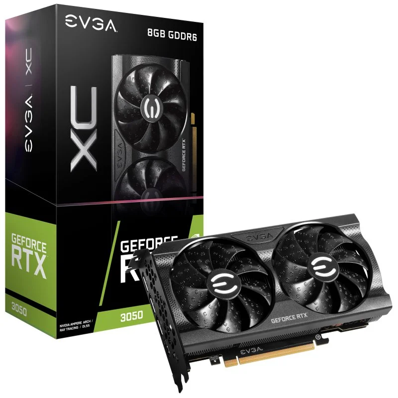 EVGA GeForce RTX 3050 XC GAMING 8GB GDDR6