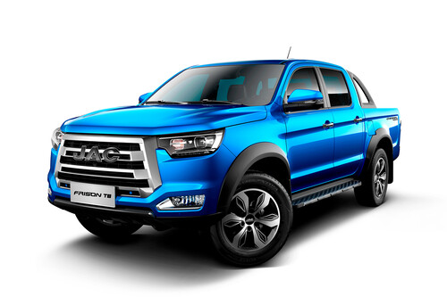 La JAC Frison T8 Diesel 4x4 ya tiene precio en México: nuevo motor para la pick-up de JAC