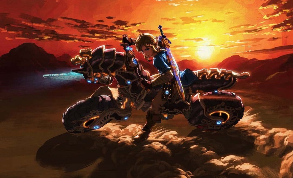 El Link de Zelda: Breath of the Wild que nos perdimos era un poligonero con Tritarra, en moto y diseño a lo Nomura El Link de Zelda: Breath of the Wild que nos perdimos era un poligonero con Tritarra, en moto y diseño a lo Nomura
