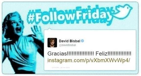#Follow Friday de Poprosa: las celebrities se ponen cariñosas