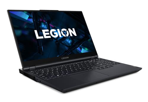 Lenovo Legion 5 Gen 6 - Ordenador Portátil Gaming 15.6" FullHD 120Hz (Intel Core i5-11400H, 16GB RAM, 512GB SSD, NVIDIA GeForce RTX 3060-6GB,Windows 11 Home) Azul Oscuro/Negro – Teclado QWERTY Español