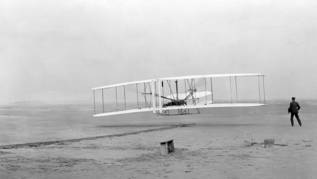 Un 17 de diciembre en la aviación mundial 