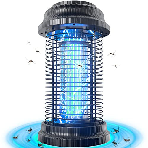 PALONE 2024 Lámpara Antimosquitos 20W UV 4500V Mata Mosquitos Electrico Alcance Efectivo de 100m² para Interior y Exterior