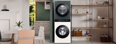 LG quiere llevar la lavandería a casa con WashTower Compact: una torre dos en uno con lavadora y secadora integradas