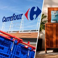 Carrefour vende rebaja la cafetera de estilo retro con espumador de leche para cafés baristas por menos de 70 euros 