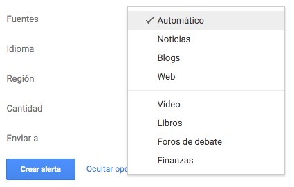 Google Alerts Fuentes Noticias Alertas