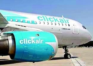 Mañana podrían ponerse a la venta los primeros billetes de Clik Air