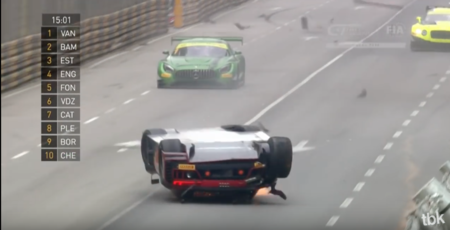 Video: De esas veces, cuando ganas una carrera con el auto volcado