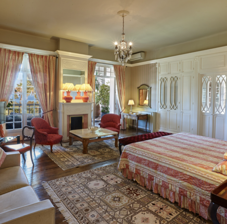 Una de las habitaciones de Villa Josephine