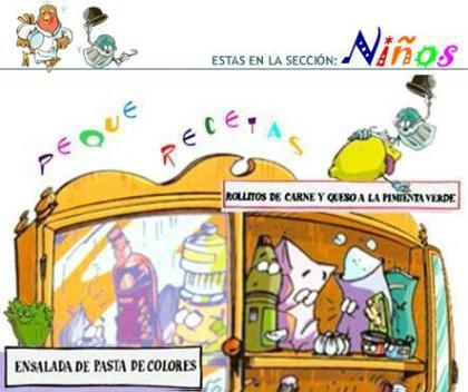 Sección de cocina para niños con Karlos Arguiñano