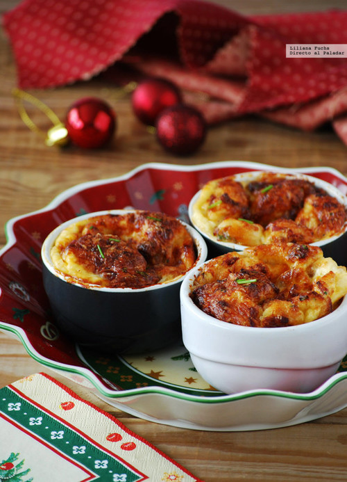 Recetas para toda la familia: soufflé de queso emmental con jamón ibérico, mantecados de almendra y más delicias navideñas