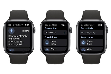Google Maps ya se puede consultar desde un Apple Watch
