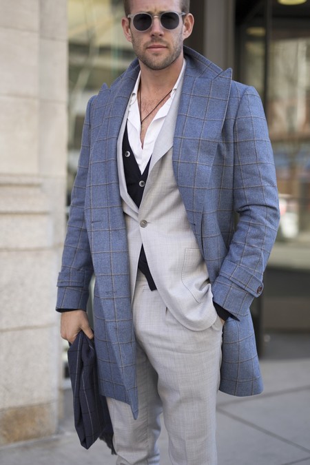 Saca el máximo partido al estampado tartán con estas ideas de streetstyle