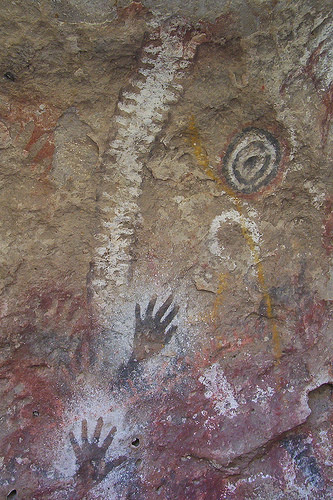 Pinturas rupestres en la Patagonia. Tus fotos de viaje
