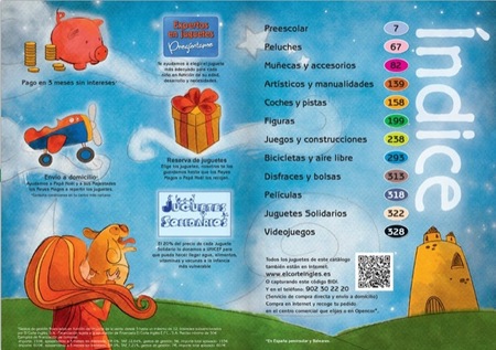 catálogo de juguetes el corte inglés