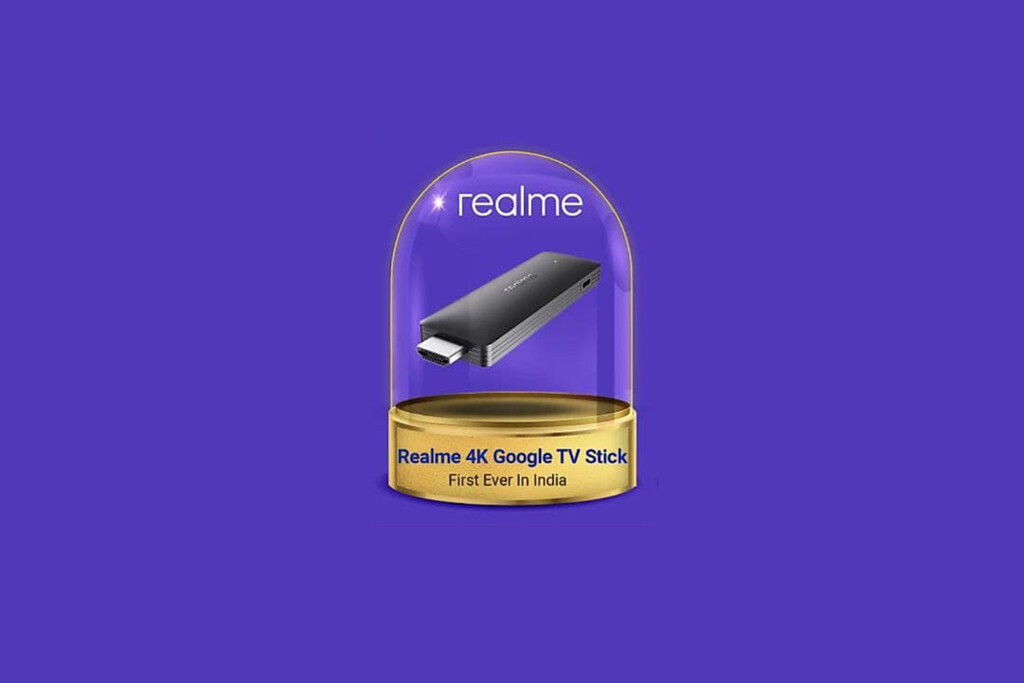 Realme quiere competir con el Fire TV de Amazon y tiene listo el Realme 4K Stick: un dongle conectado por HDMI y con Google TV