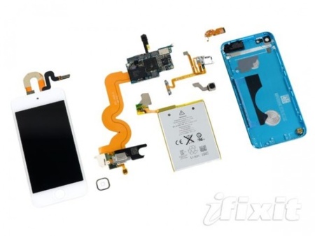 iFixit desmonta el nuevo iPod touch confirmando algunas de sus especificaciones