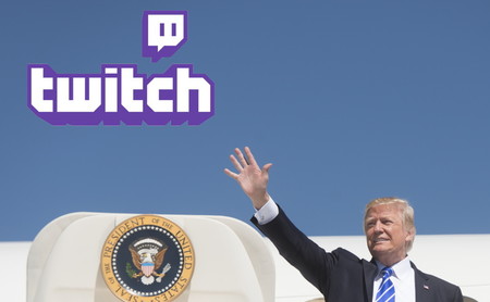 Twitch suspende temporalmente la cuenta de Donald Trump por 
