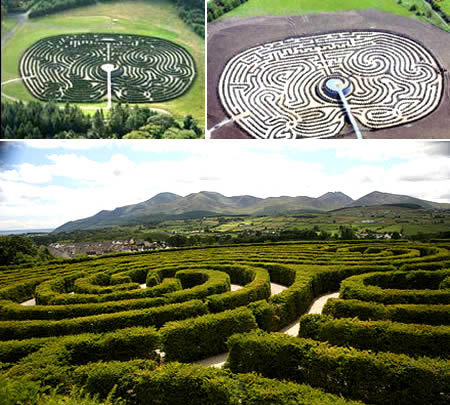Peace Maze, el laberinto por la paz de Irlanda