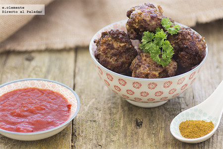 Receta de albóndigas especiadas picantes