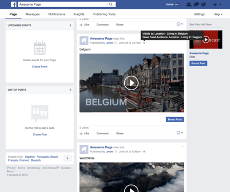 Levee Facebook Screenshot 64740ac4f2