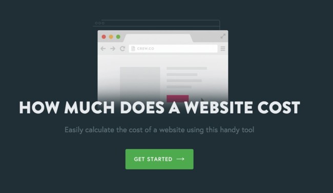How much does a website cost?