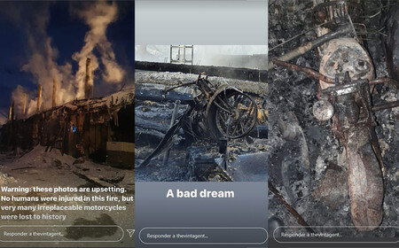 Incendio Museo Motos Clasicas Austria 2021 2