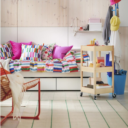 Klibbkorsort Funda Nordica Con Funda Almohada Multicolor