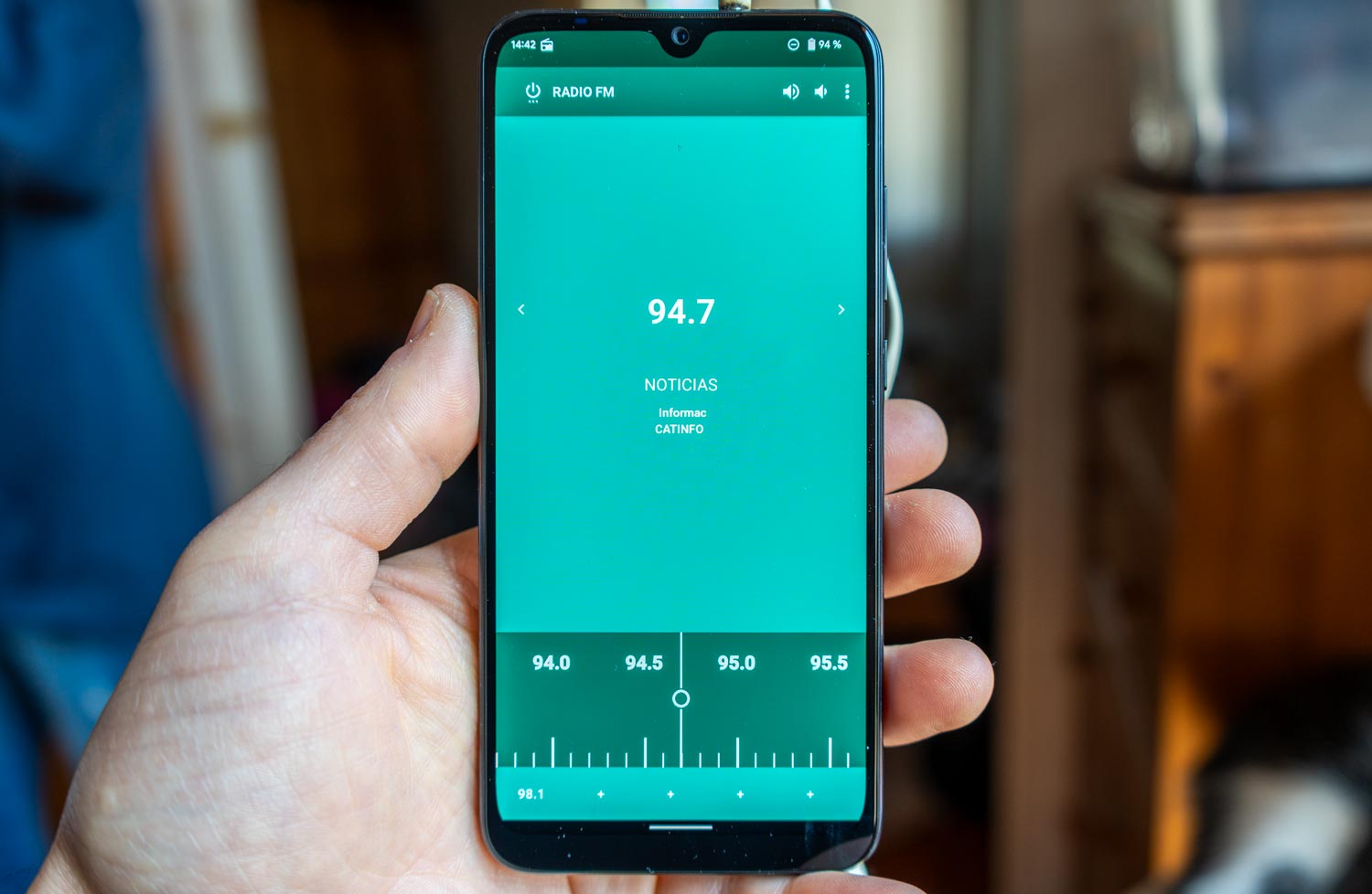 Móviles con radio FM, qué tiempos...