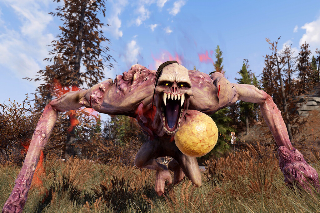 Fallout 76 en plena partida