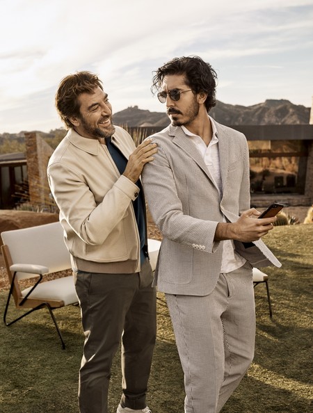 Javier Bardem y Dev Patel aciertan con los tonos tierra en la nueva campaña de Ermenegildo Zegna