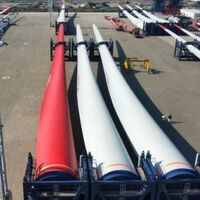 Los aerogeneradores tienen un problema con las aves. La solución que van a probar en el mar del Norte es tan simple como pintar una pala de rojo