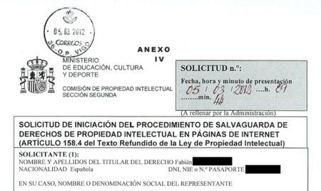 Google, denunciada ante la Comisión Sinde-Wert