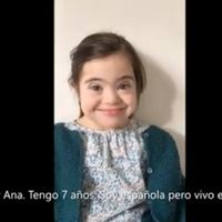 "Hago felices a todos": Ana, una niña de siete años con Síndrome de Down, y sus hermanos nos cuentan cómo es ella y cómo es su vida