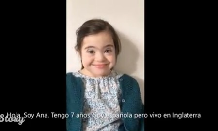 "Hago felices a todos": Ana, una niña de siete años con Síndrome de Down, y sus hermanos nos cuentan cómo es ella y cómo es su vida