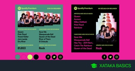 Cómo saber tus artistas y canciones más escuchadas en Spotify en 2019 y el resto de la década