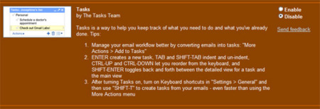 Task, la utilidad de listas de tareas para GMail