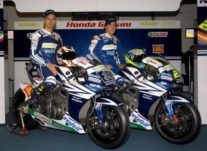 La nueva imagen del Gresini Honda Team