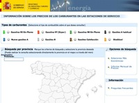 Buscador de tarifas de gasolineras