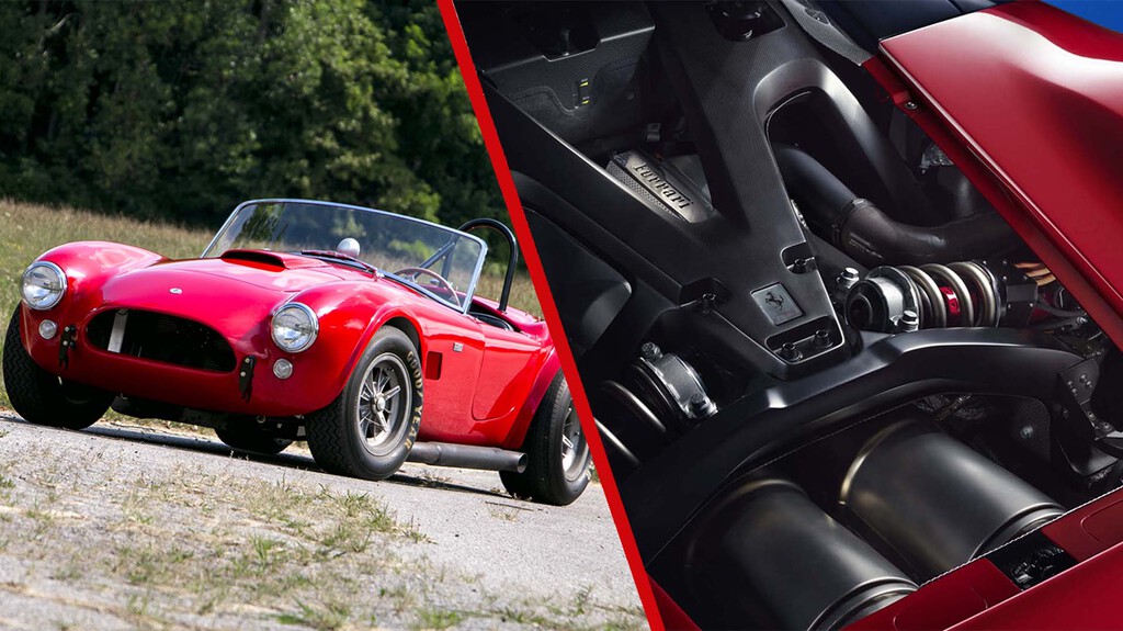 Ferrari quiere ponerle a sus coches de calle una macarrada propia de un Shelby Cobra: tubos de escape laterales para escupir fuego por los lados
