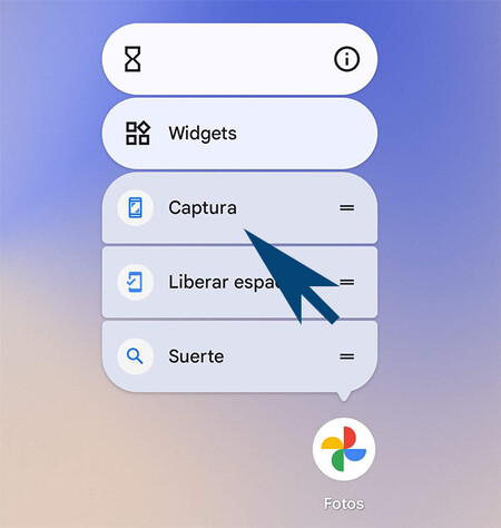 Google Fotos Capturas Pantallas Acceso Directo
