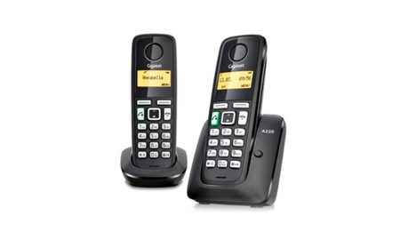 Gigaset A220 Duo, un par de teléfonos inalámbricos DECT por sólo 29,90 euros en Amazon