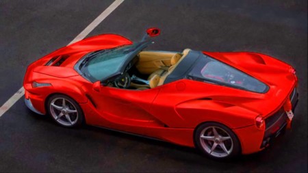 LaFerrari Spider sólo está disponible en 5 colores