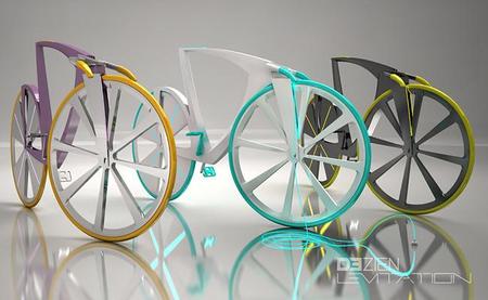 Dezien, prototipo de bicicleta que levita