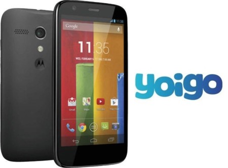 El Motorola Moto G llega a Yoigo por cero euros con portabilidad de contrato a cualquier tarifa